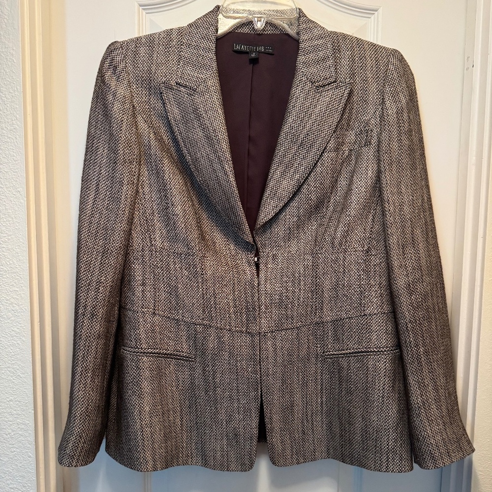 Lafayette 148 New York Linen Blazer
